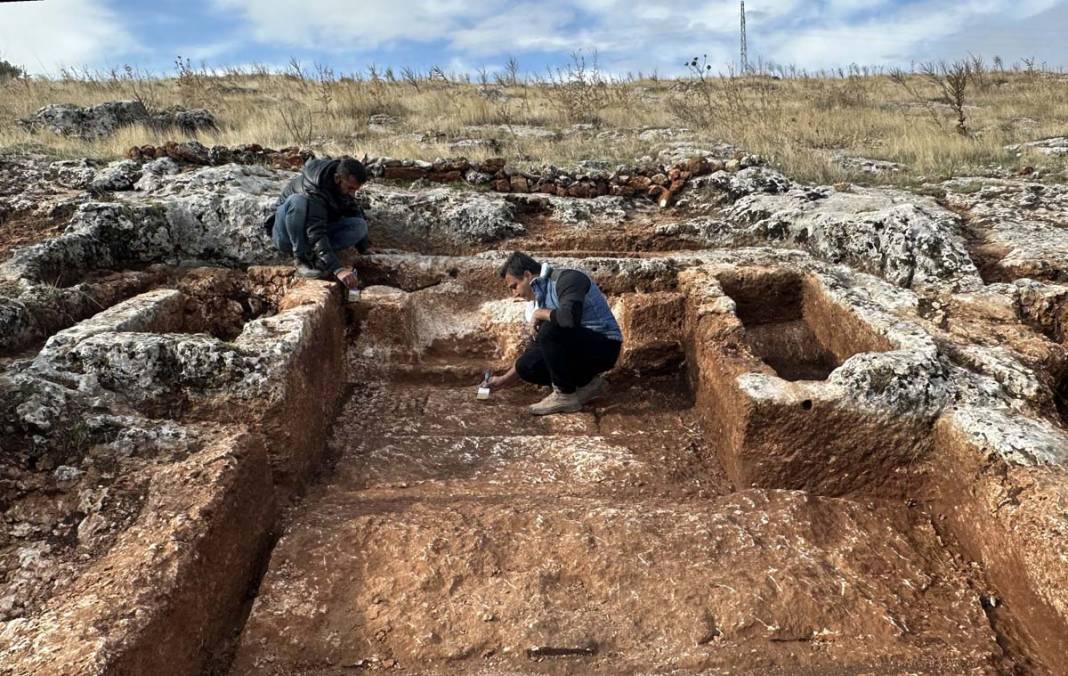 Perre Antik Kenti’nde Roma dönemine ait boğa başı kabartması bulundu 3