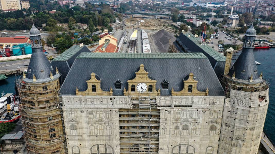 Restore edilen tarihi Haydarpaşa Garı'ndan ilk fotoğraflar geldi 16