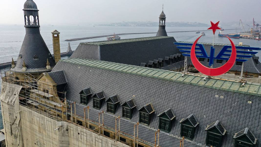 Restore edilen tarihi Haydarpaşa Garı'ndan ilk fotoğraflar geldi 15