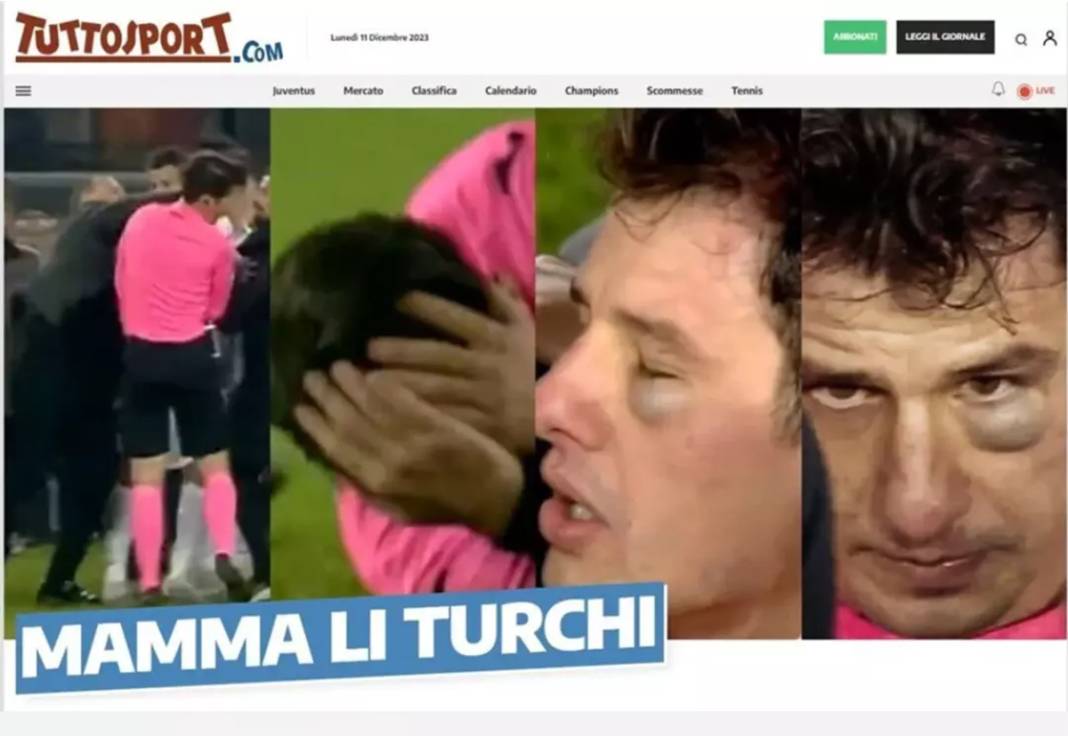 Hakeme yumruklu saldırı dünya basınında: Rezil, korkunç... 7