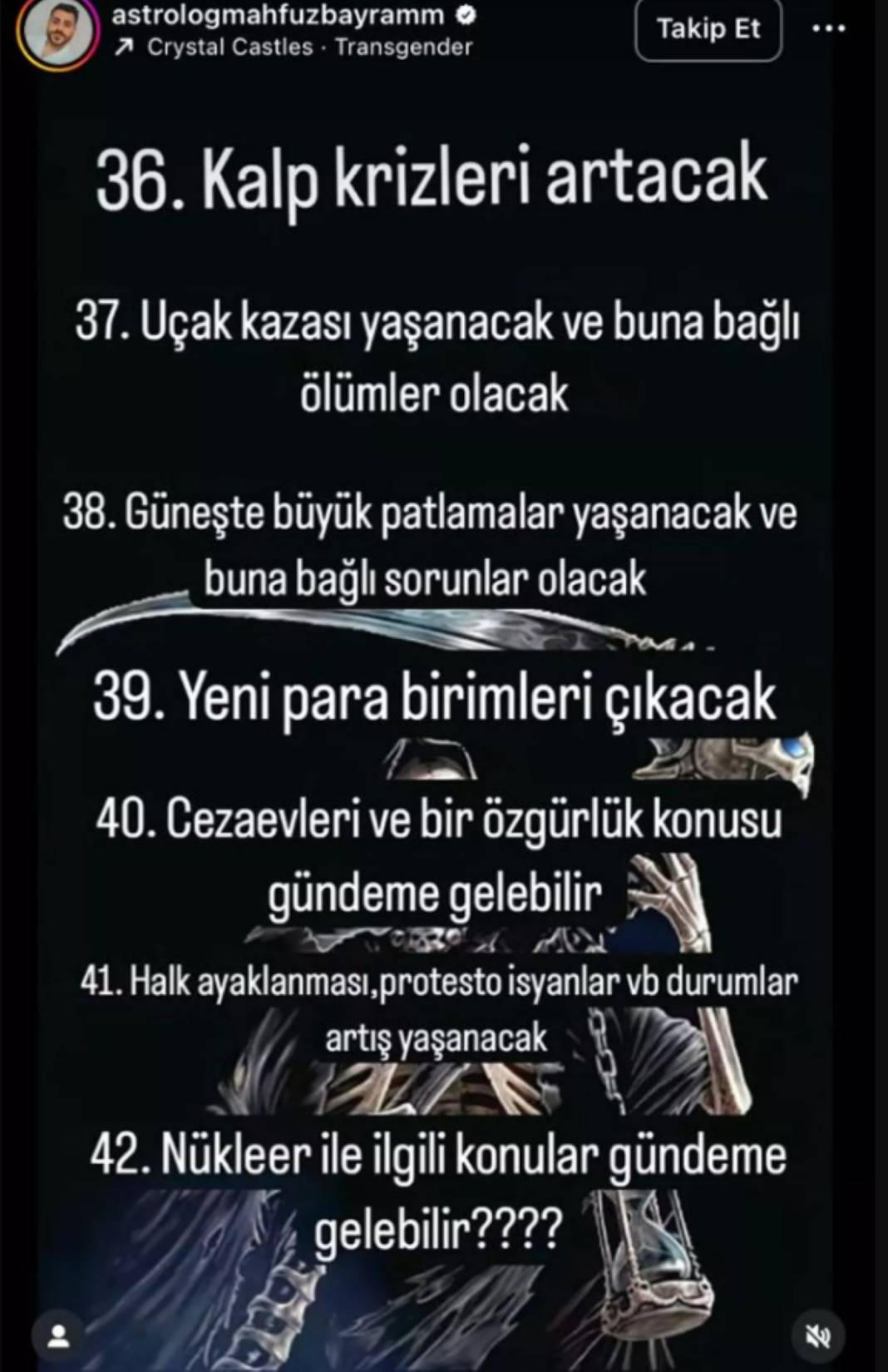 Simpsonlardan bile ünlü! Depremleri bilmesiyle tanınan astrolog 2024 kehanetlerini sıraladı: Uçak kazası, sel... 7