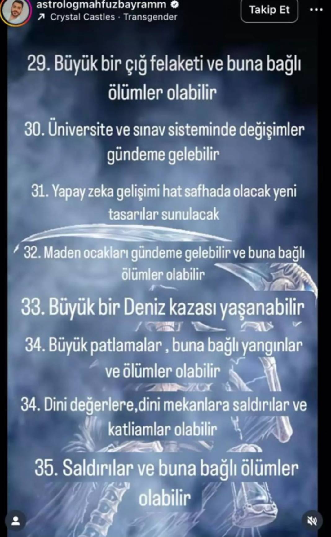 Simpsonlardan bile ünlü! Depremleri bilmesiyle tanınan astrolog 2024 kehanetlerini sıraladı: Uçak kazası, sel... 8