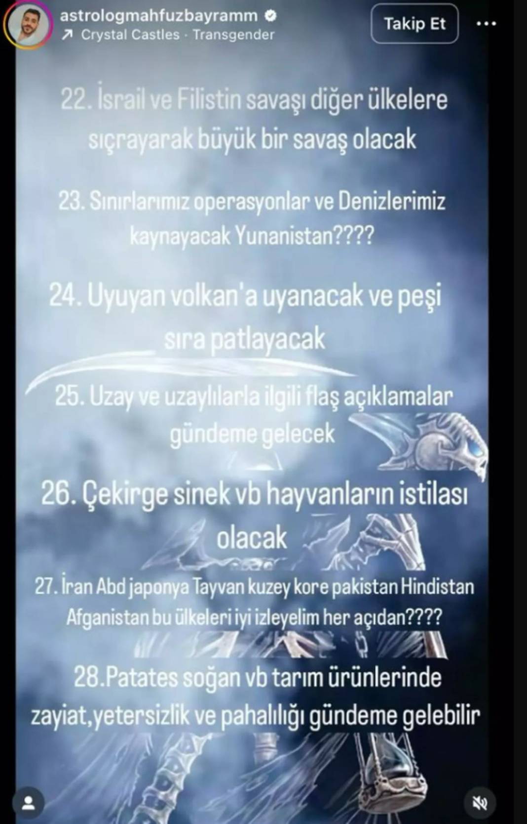 Simpsonlardan bile ünlü! Depremleri bilmesiyle tanınan astrolog 2024 kehanetlerini sıraladı: Uçak kazası, sel... 10