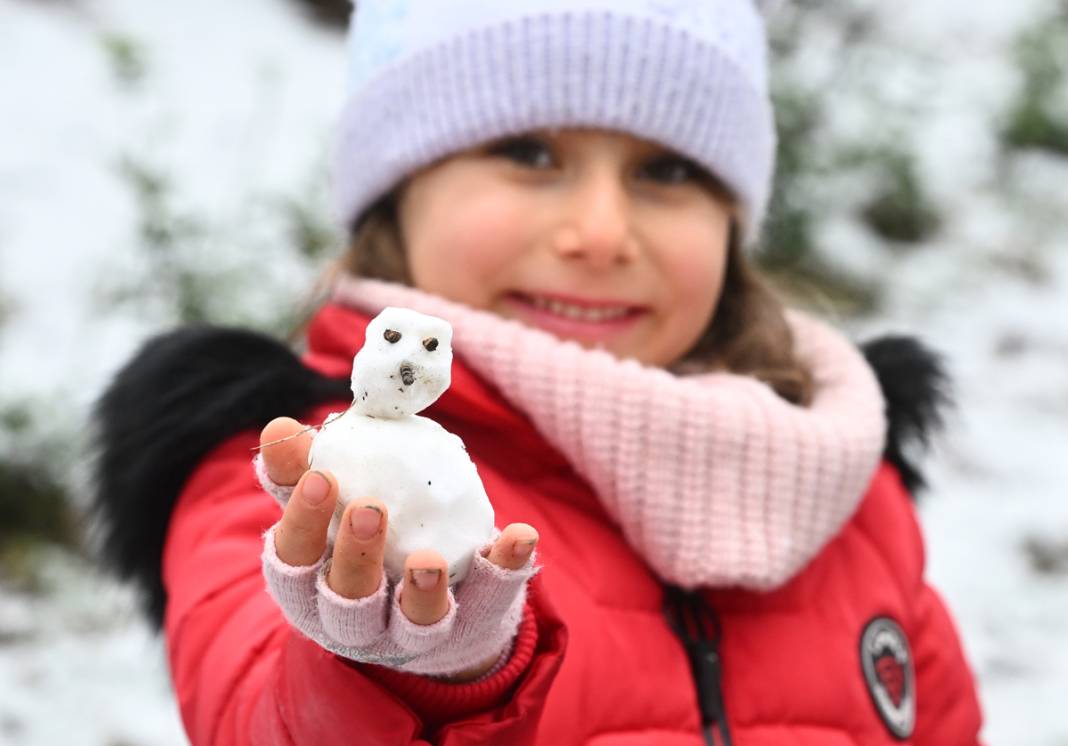 Başkent beyaza büründü: Ankaralılar karın tadını çıkardı 5