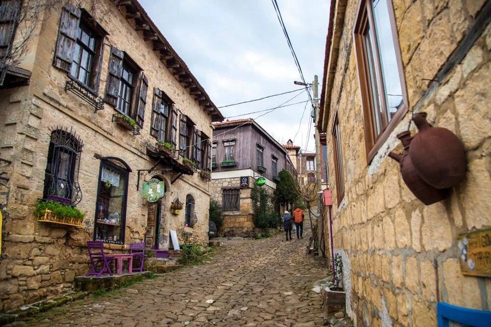 Bu köyde fotoğraf çektirmek paralı! Resmen doğal stüdyo: Düğünü nişanı olan soluğu burada alıyor 7