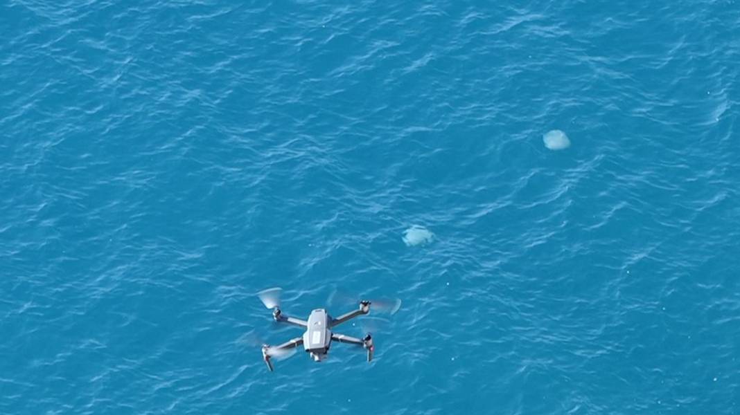 Antalya sahillerinde korkutan görüntü 2