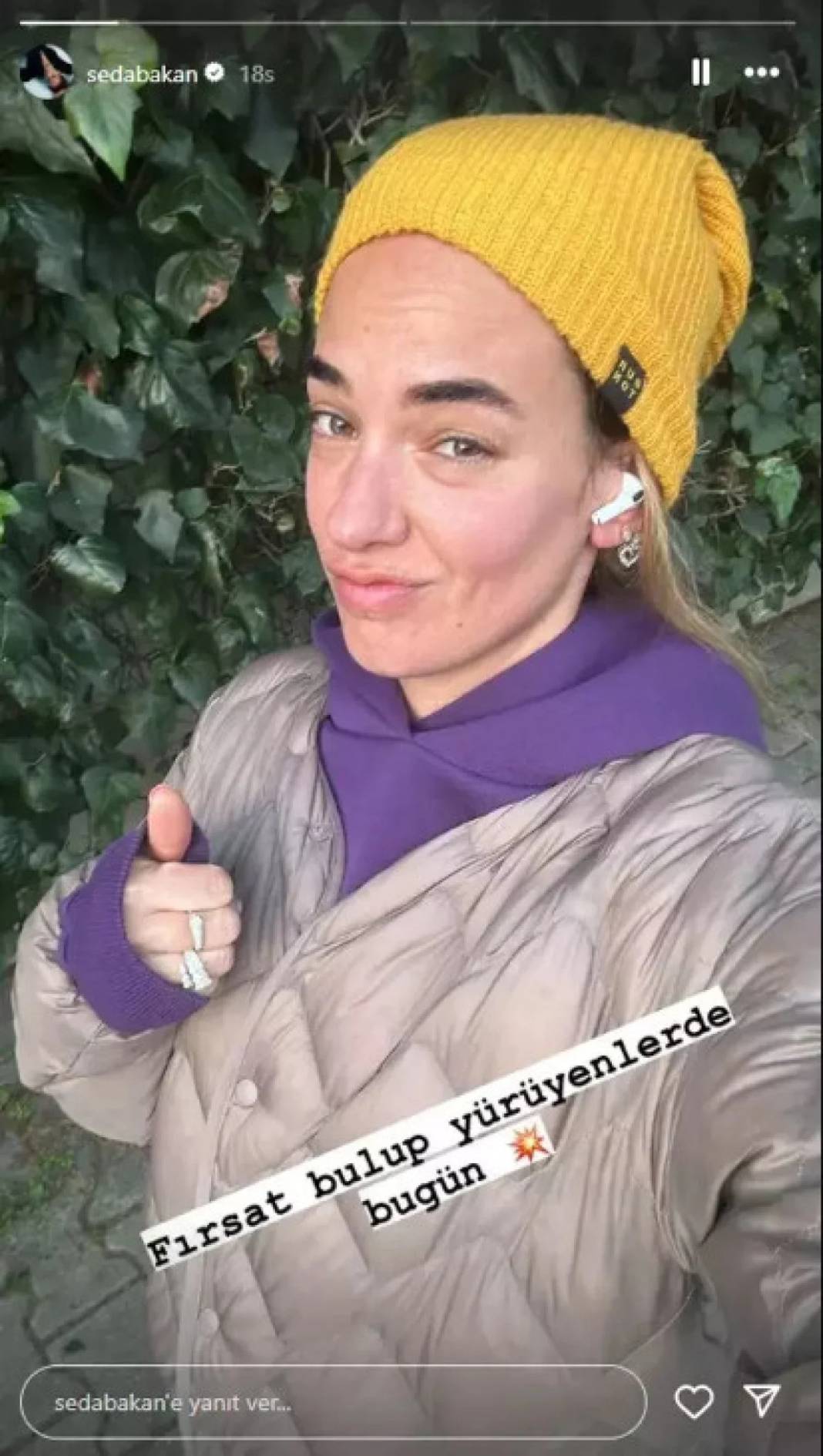 Doğal güzelliğiyle konuşuluyordu... Seda Bakan makyajsız paylaştı ortalık yıkıldı, hayranları bile onu tanımadı 4