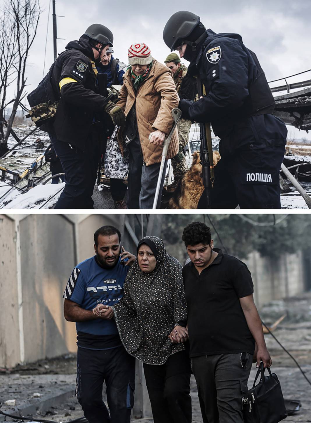 Yerler farklı ama vahşet aynı: Savaşın fotoğrafı değişmiyor 1