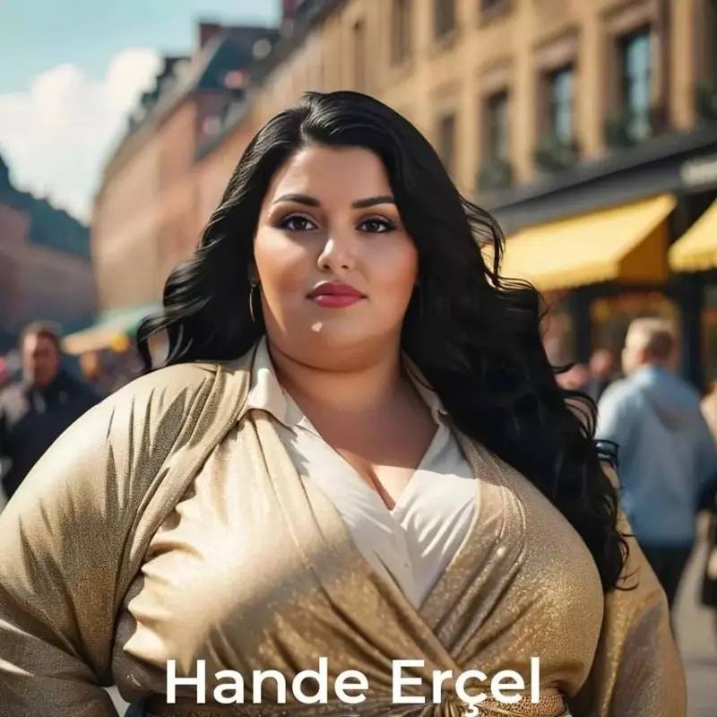 Yapay zeka ünlüleri şişmanlattı! Hande Erçel, Burak Özçivit, Afra Saraçoğlu... Onları hiç böyle görmediniz 7