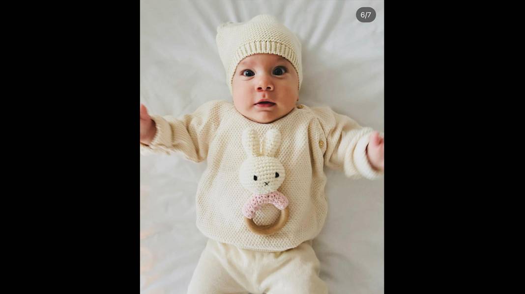 Aslı Enver kızının fotoğraflarını ilk kez paylaştı 3