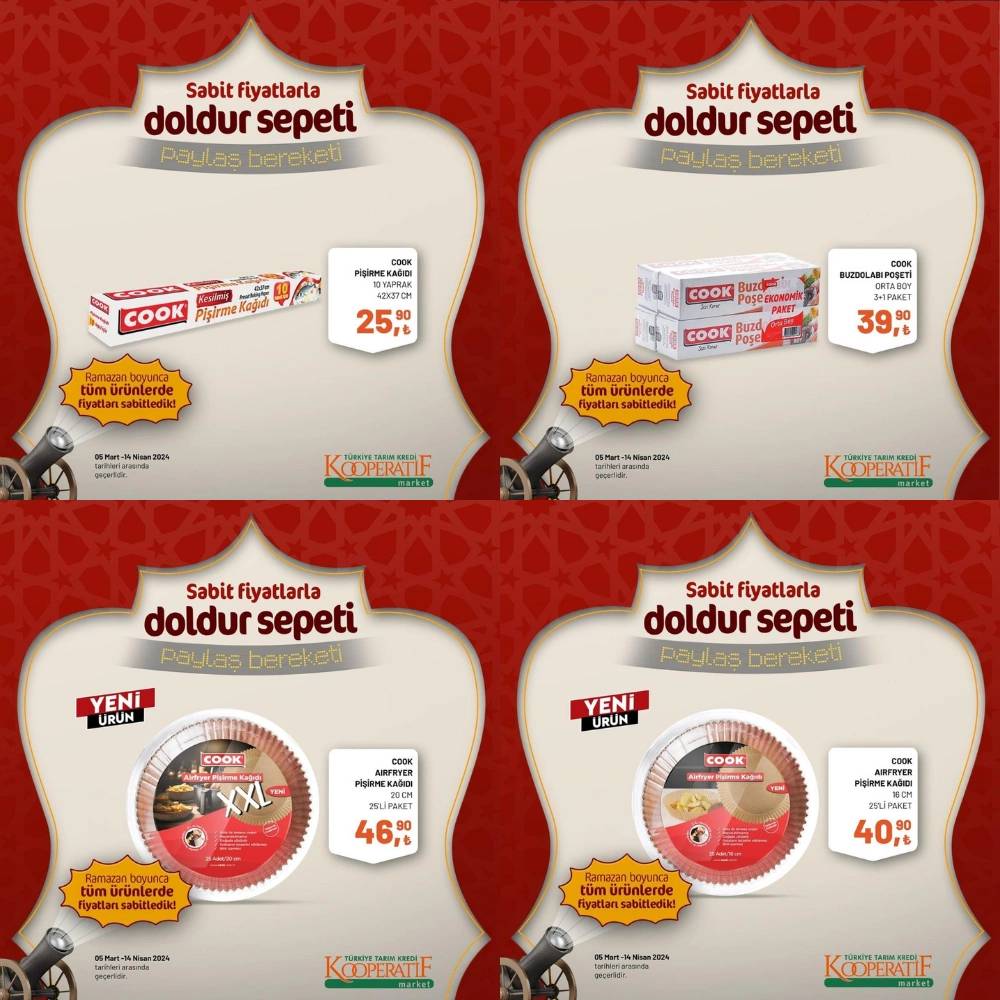 Tarım Kredi Marketlerinde Ramazan'a özel dev indirim! Tavuk, salça, deterjan... Fiyatlar dibi gördü, yetişen sepeti dolduracak 8