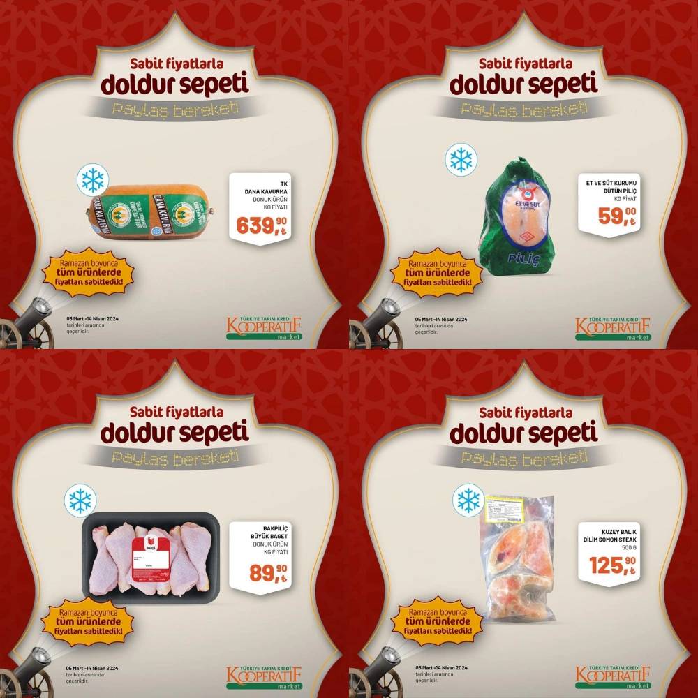 Tarım Kredi Marketlerinde Ramazan'a özel dev indirim! Tavuk, salça, deterjan... Fiyatlar dibi gördü, yetişen sepeti dolduracak 6