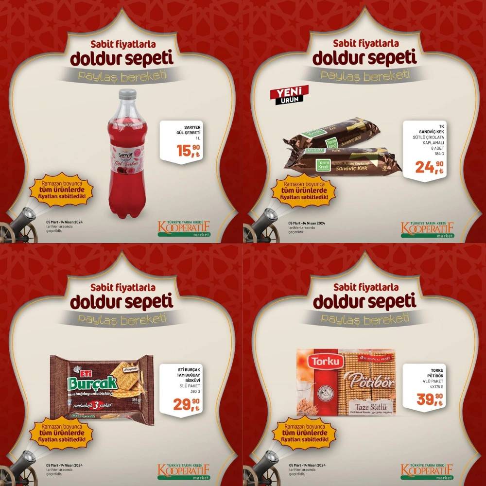 Tarım Kredi Marketlerinde Ramazan'a özel dev indirim! Tavuk, salça, deterjan... Fiyatlar dibi gördü, yetişen sepeti dolduracak 5