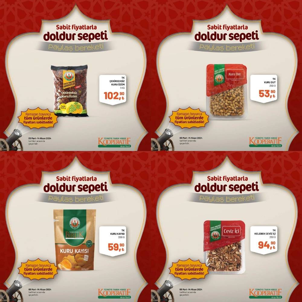 Tarım Kredi Marketlerinde Ramazan'a özel dev indirim! Tavuk, salça, deterjan... Fiyatlar dibi gördü, yetişen sepeti dolduracak 3