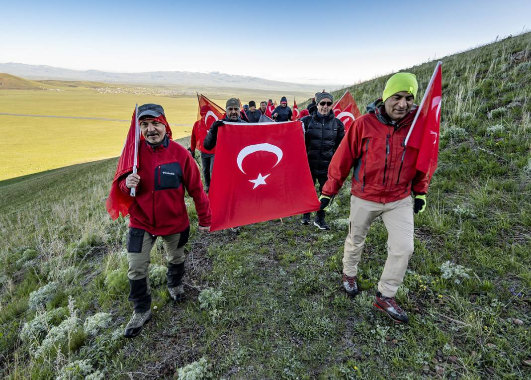 Yahni Dağı'nın zirvesinde 19 Mayıs coşkusu! 3