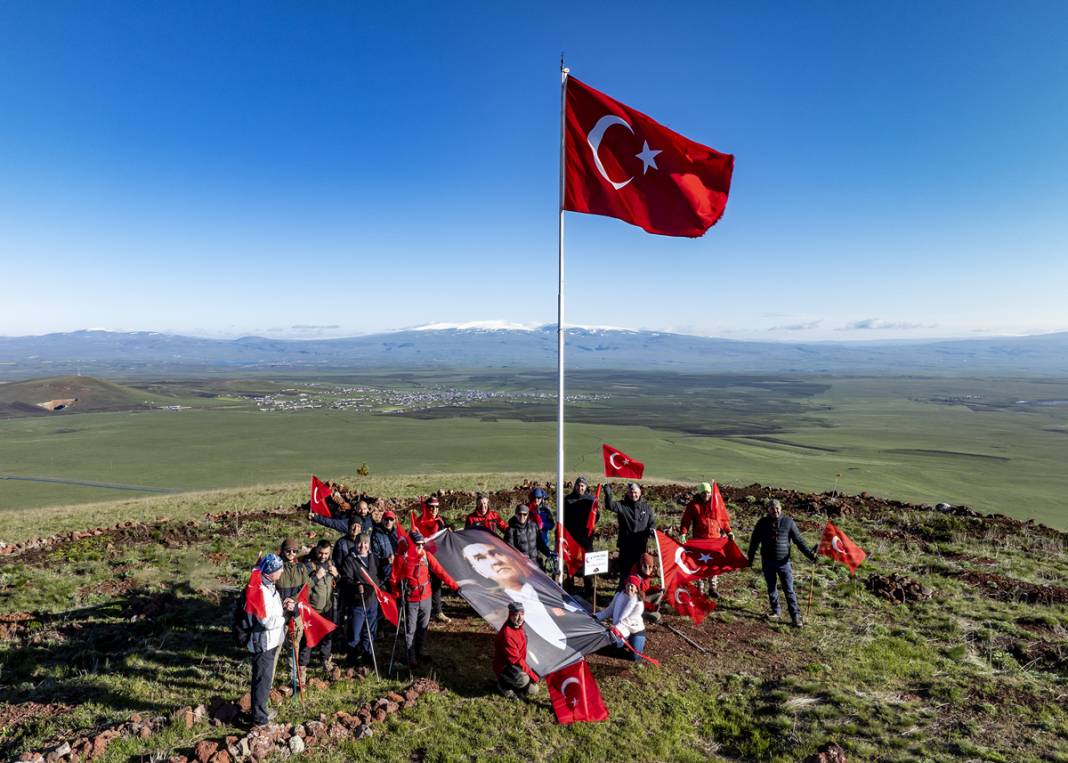 Yahni Dağı'nın zirvesinde 19 Mayıs coşkusu! 7