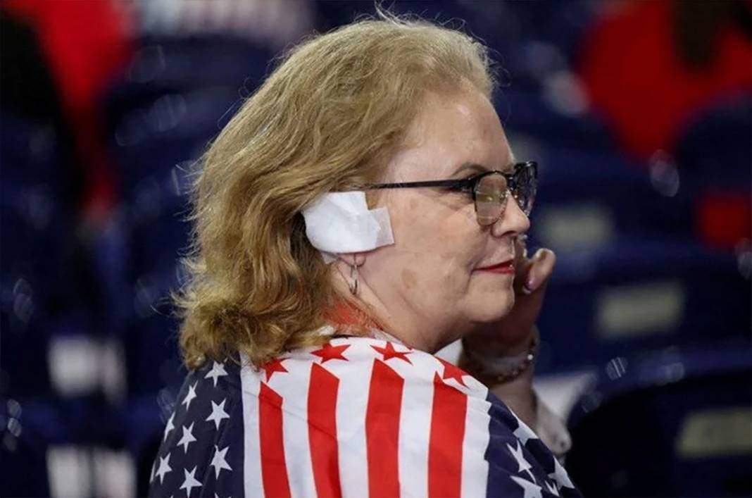 Trump destekçilerinden bandaj akımı 5