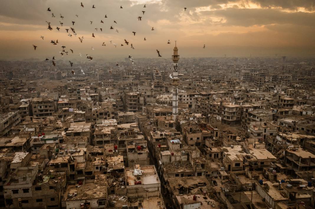 Esad rejiminin kuşatmasıyla yıkılan Yermuk Kampı hala ilk günkü gibi 1