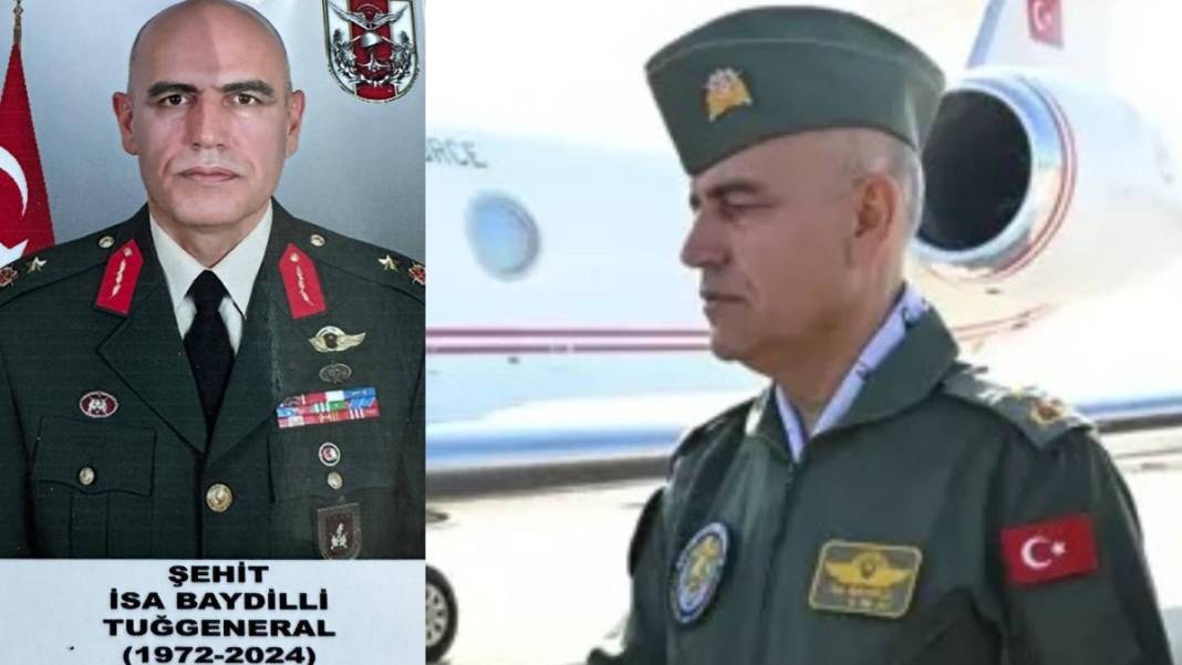 Şehit Tuğgeneral Baydilli, Kayseri'de son yolculuğuna uğurlandı 6