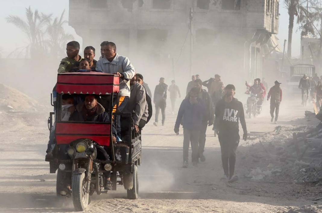 Ateşkesin ardından Filistinliler evlerine dönüyor 11