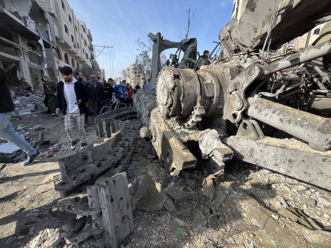 Ateşkesin ardından Filistinliler evlerine dönüyor 3