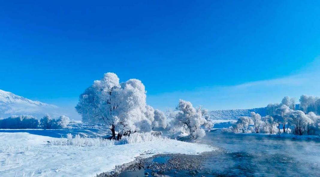 Ovacık'ta büyüleyici kış manzarası 6