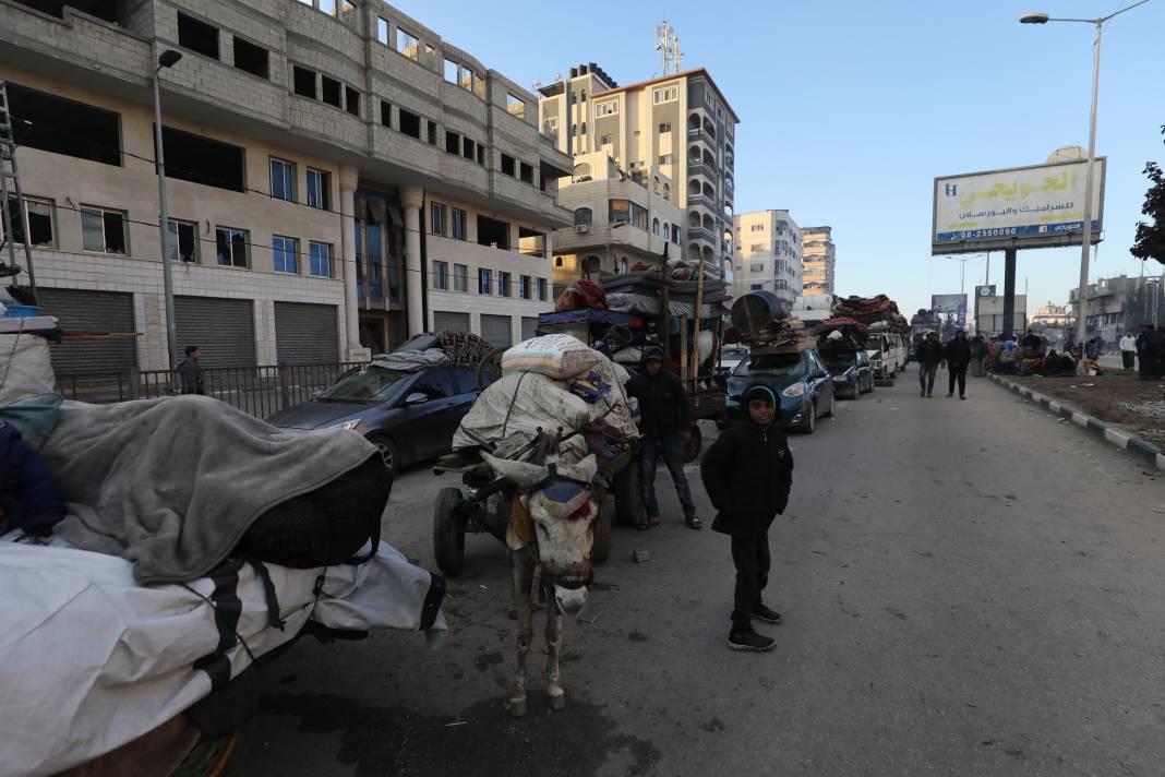 Gazzeliler kuzeye dönmek için bekliyor 1