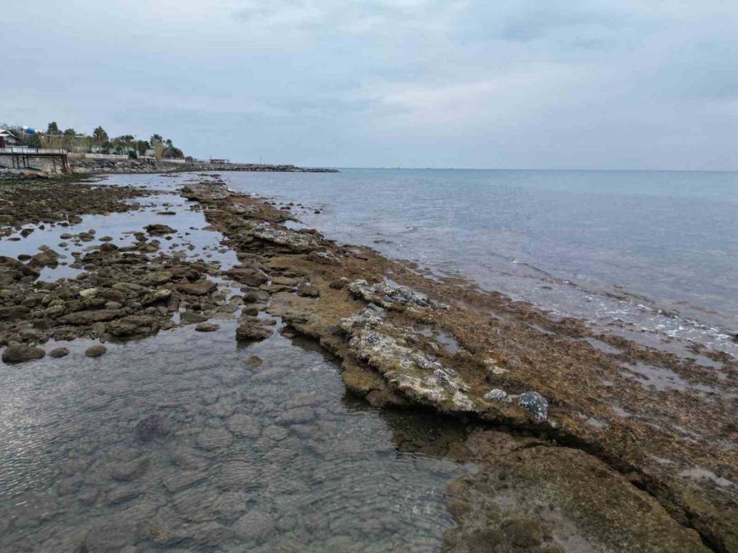 İstanbul ve İzmir'den sonra Hatay'da da deniz 20 metreye kadar çekildi 6