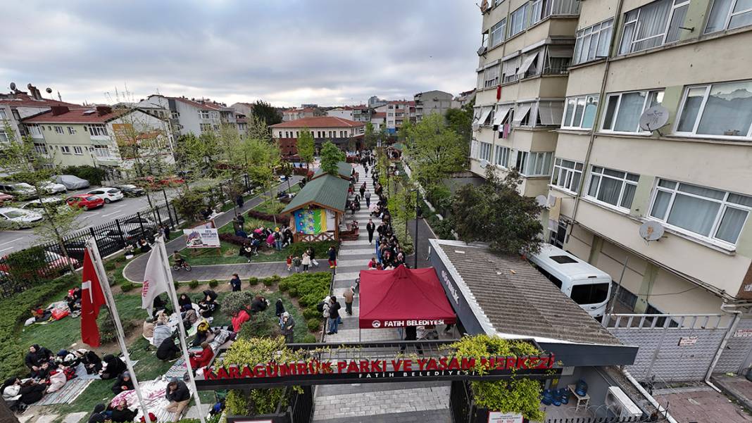 İstanbul sokağa döküldü! İşte drone görüntüleri 2