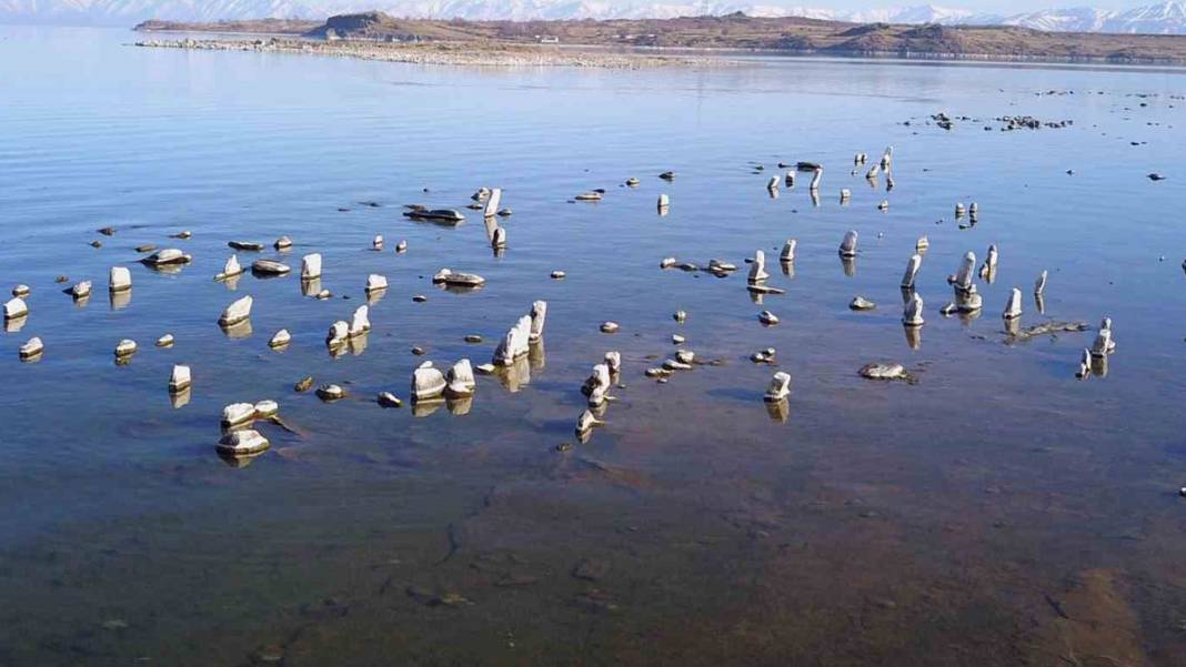Van Gölü Havzası'nda kuraklık tehdidi: Kuruyan göllerin altından çıkanlar şaşırttı 6
