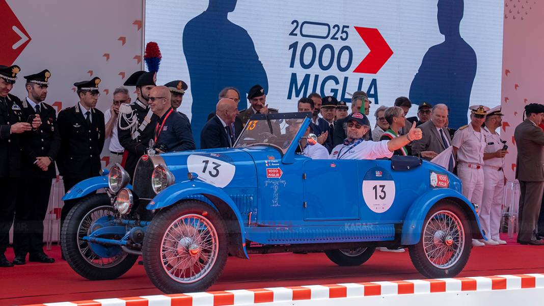 "Dünyanın en güzel yarışı" başladı: 1000 Miglia'da ilk gün heyecanı! 34