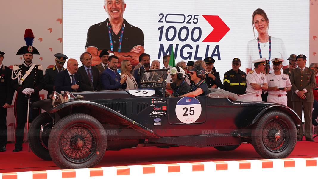 "Dünyanın en güzel yarışı" başladı: 1000 Miglia'da ilk gün heyecanı! 24