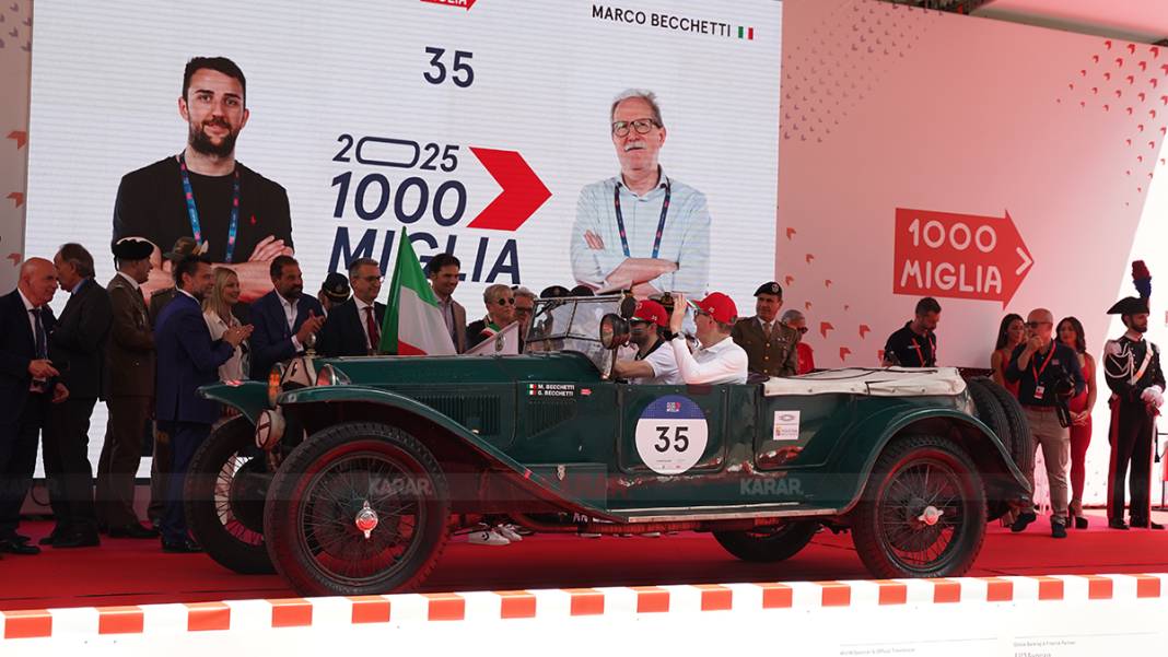 "Dünyanın en güzel yarışı" başladı: 1000 Miglia'da ilk gün heyecanı! 18