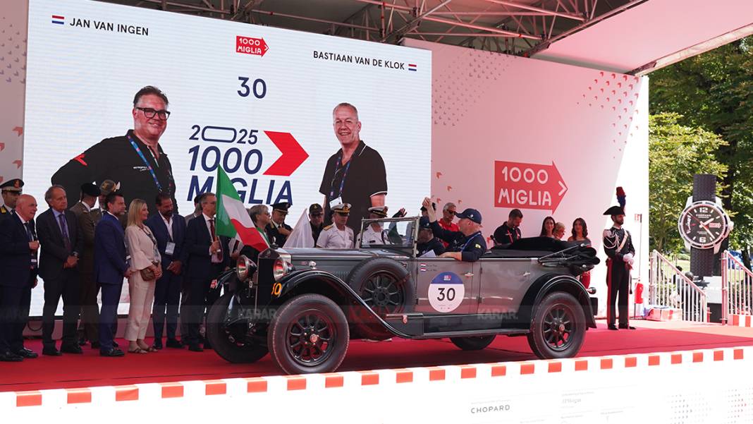 "Dünyanın en güzel yarışı" başladı: 1000 Miglia'da ilk gün heyecanı! 17