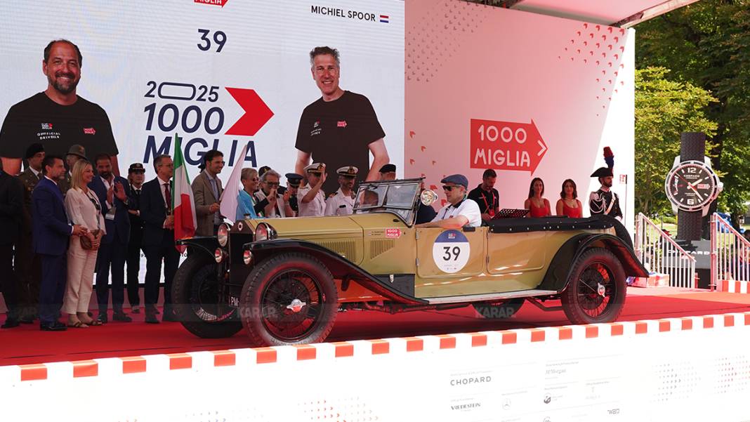 "Dünyanın en güzel yarışı" başladı: 1000 Miglia'da ilk gün heyecanı! 12