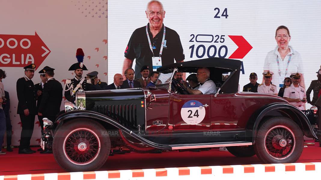 "Dünyanın en güzel yarışı" başladı: 1000 Miglia'da ilk gün heyecanı! 15