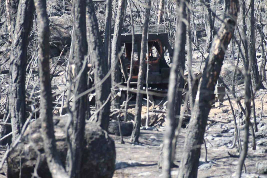 Yangında 10 görevli şehit olmuştu: Facianın izleri görüntülendi 10