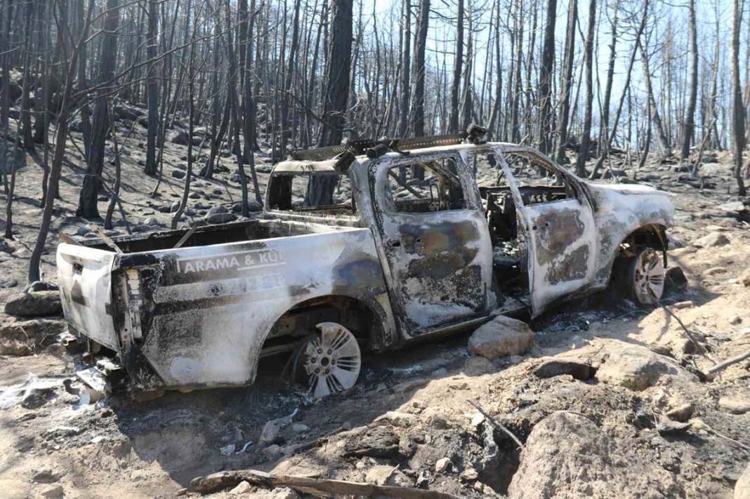 Yangında 10 görevli şehit olmuştu: Facianın izleri görüntülendi 4