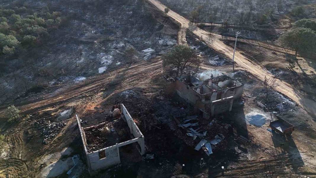 Uşak'taki orman yangını 2. gününde: Tahribat gün ışığıyla ortaya çıktı 3