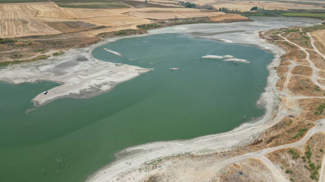 Tekirdağ'da kuraklık alarmı: Doluluk yüzde 5'in altına düştü 1