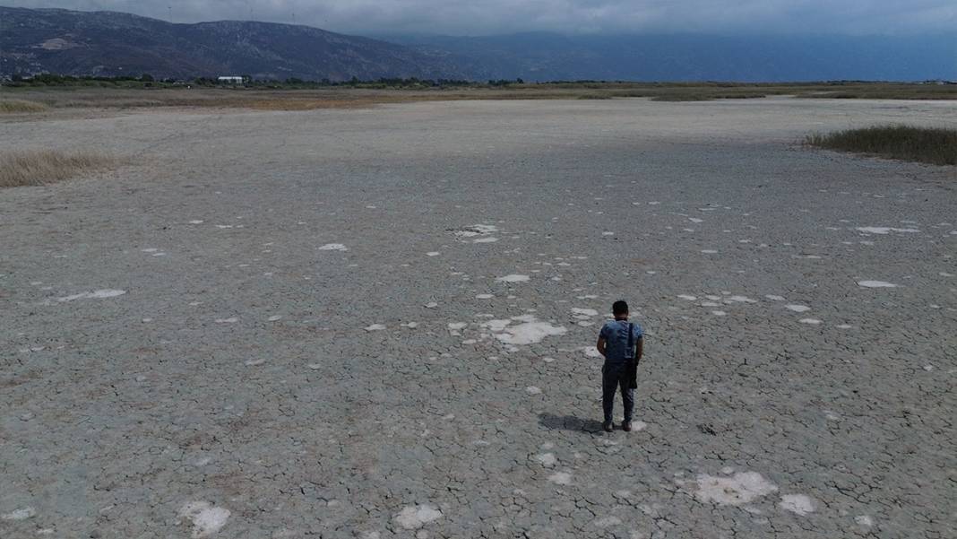 Hatay'da iklim krizi derinleşiyor: Milleyha Kuş Cenneti kuraklığa teslim 13