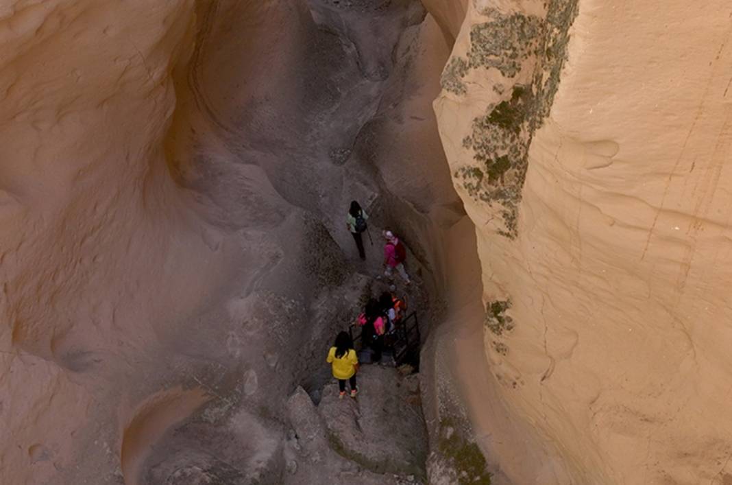 Ne Petra ne Arizona! Türkiye'nin gizli cenneti ortaya çıktı: Kayseri'deki Avla Kanyonu, Arizona'ya rakip oldu! 5