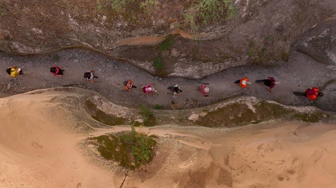 Ne Petra ne Arizona! Türkiye'nin gizli cenneti ortaya çıktı: Kayseri'deki Avla Kanyonu, Arizona'ya rakip oldu! 1