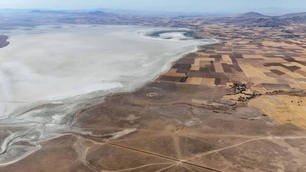 Flamingo cennetiydi... Seyfe Gölü'nden geriye çorak topraklar kaldı 6