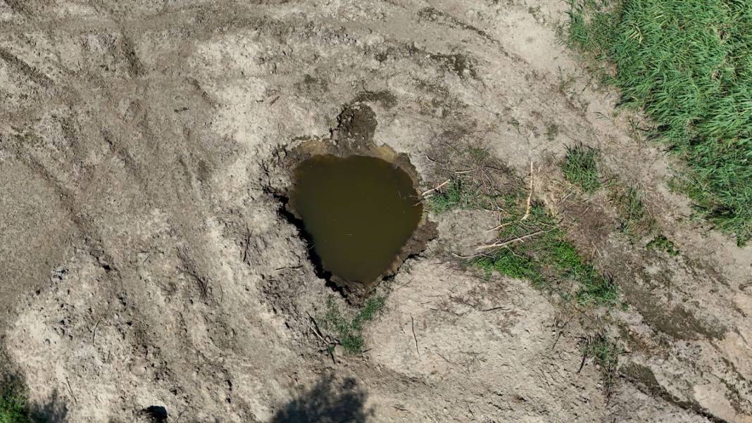 Aşırı sıcaklar Teke Deresi’ni kuruttu 4