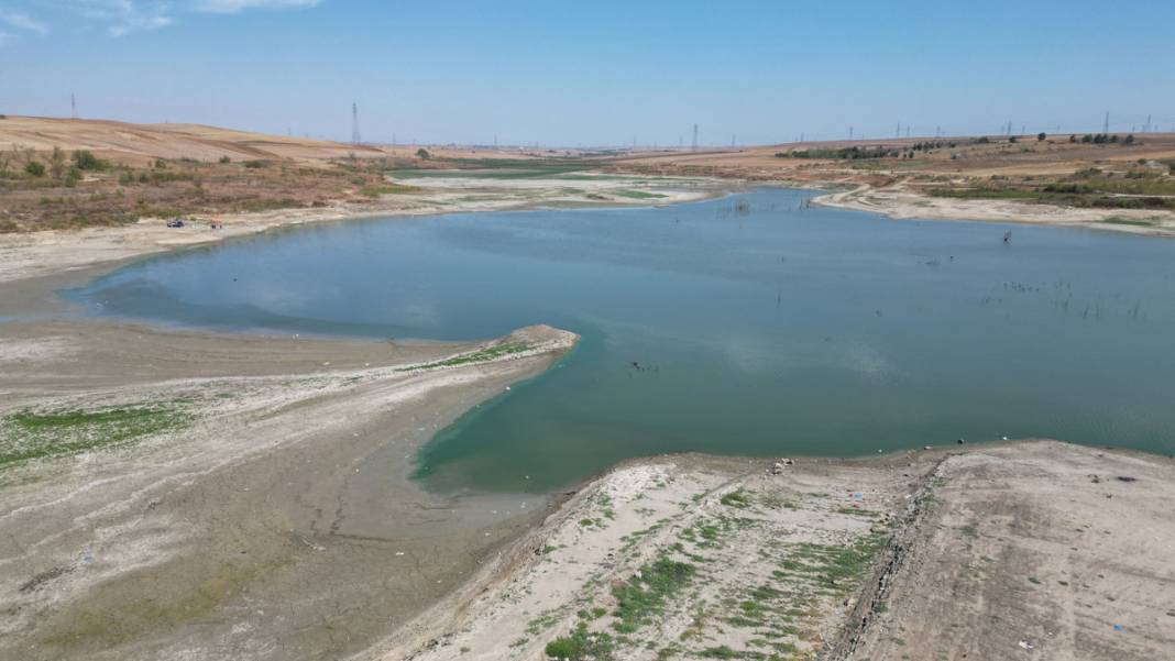 Tekirdağ'da kuraklık alarmı: Türkmenli Göleti kuruma noktasına geldi 4