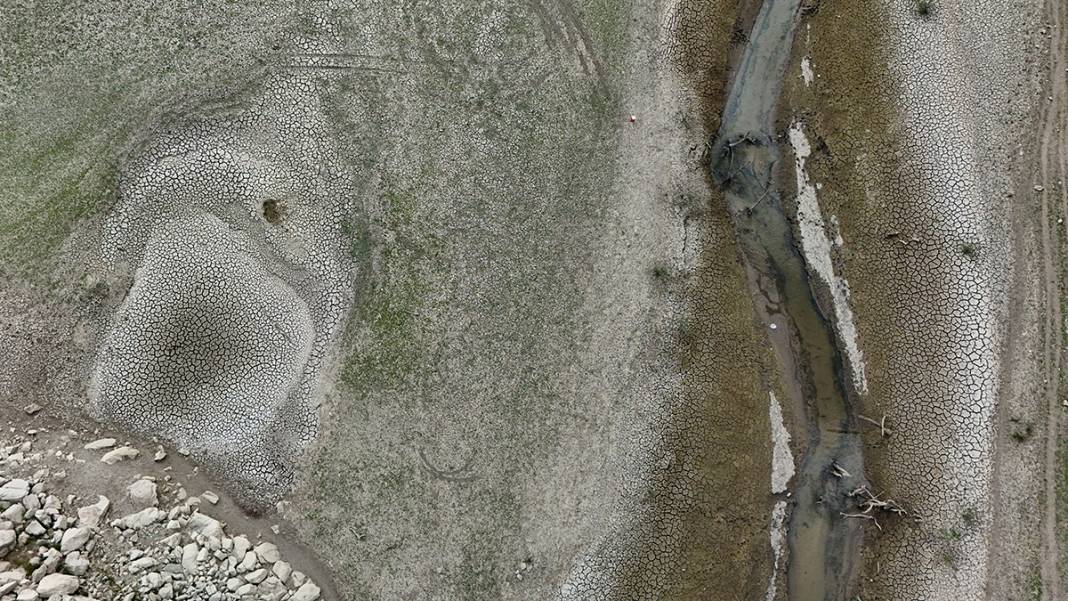 Kazandere Barajı neredeyse kurudu! İstanbul'un su ihtiyacı tehlikede 9