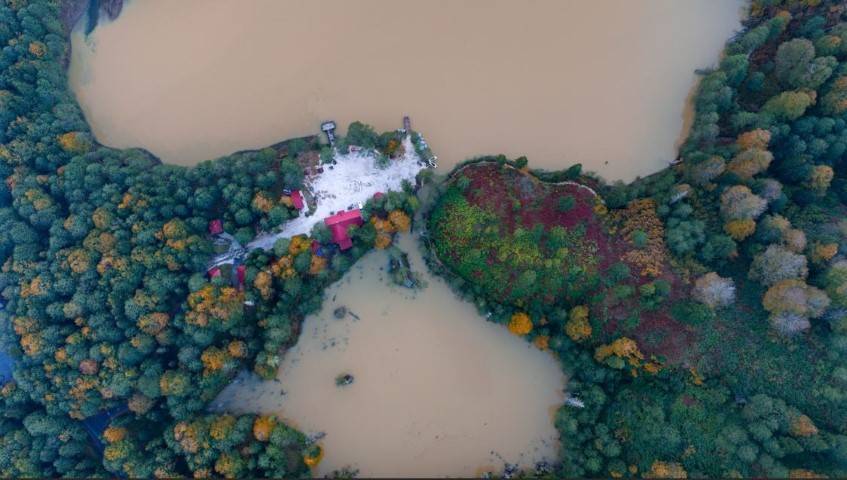 Karadeniz sonbahar renklerine büründü! Borçka’da kartpostallık manzaralar ortaya çıktı 4