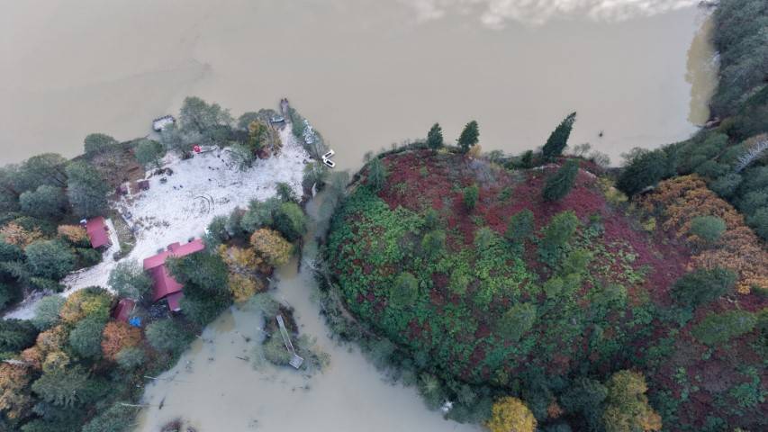 Karadeniz sonbahar renklerine büründü! Borçka’da kartpostallık manzaralar ortaya çıktı 5