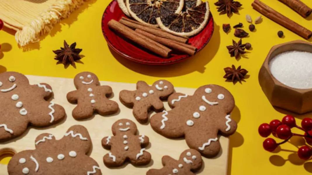 Kış bu kurabiye olmadan geçmez! Çocuklarınıza gizlice pekmez yediren kurabiye: Zencefilli tarçınlı kurabiye (gingerbread) tarifi 7